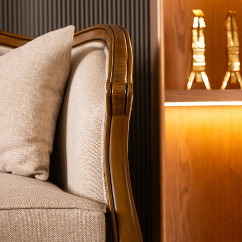 Espresso Sofa Set